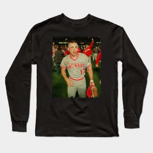 Chris Sabo in Cincinnati Reds Long Sleeve T-Shirt